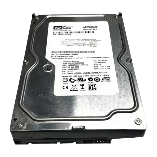 HDD 3.5 250GB WD (WD2500AAKS-00VSA0) image №15