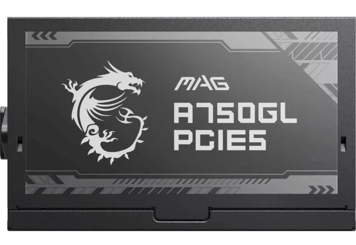 Блок живлення MSI MAG A750GL PCIE5 80 Plus Gold 750W Блоки живлення image 1