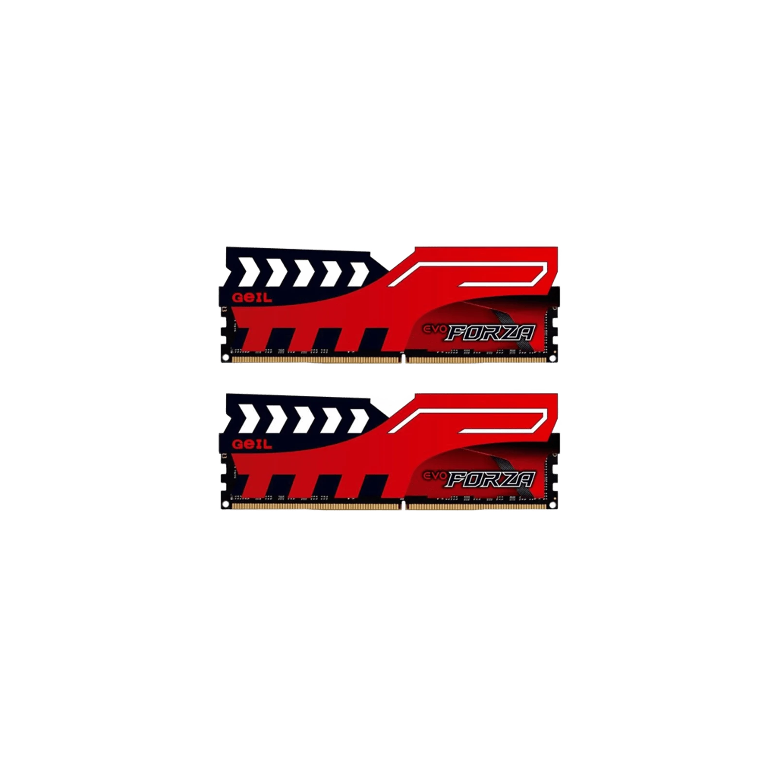 DDR4 8Gb (2x4) 2400MHz Geil EVO Forza Hot-Rod Red (GFR48GB2400C16DC)  Оперативна пам'ять image 2