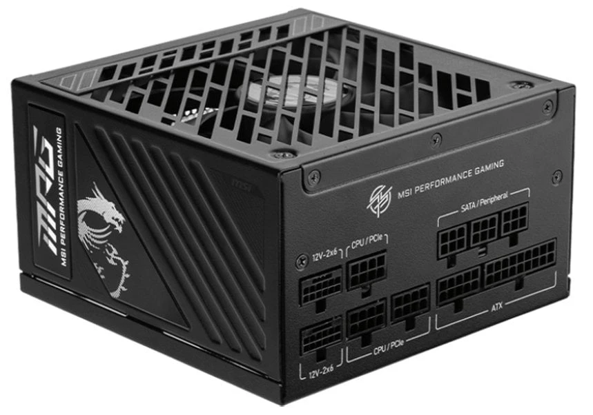 Блок живлення MSI MPG A1000GS PCIE5 1000W Блоки живлення image 3
