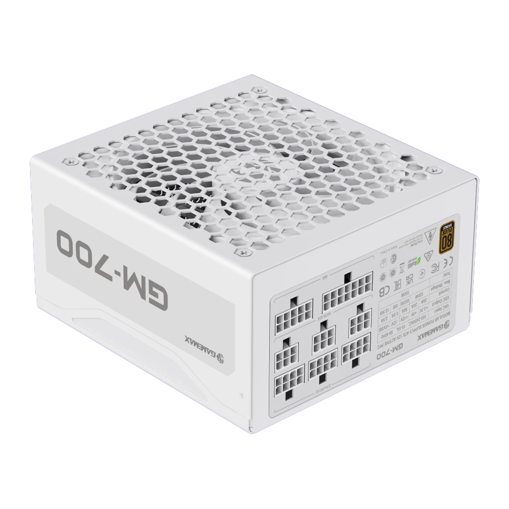 Блок живлення GameMax GM-700 Modular white Блоки живлення image 2
