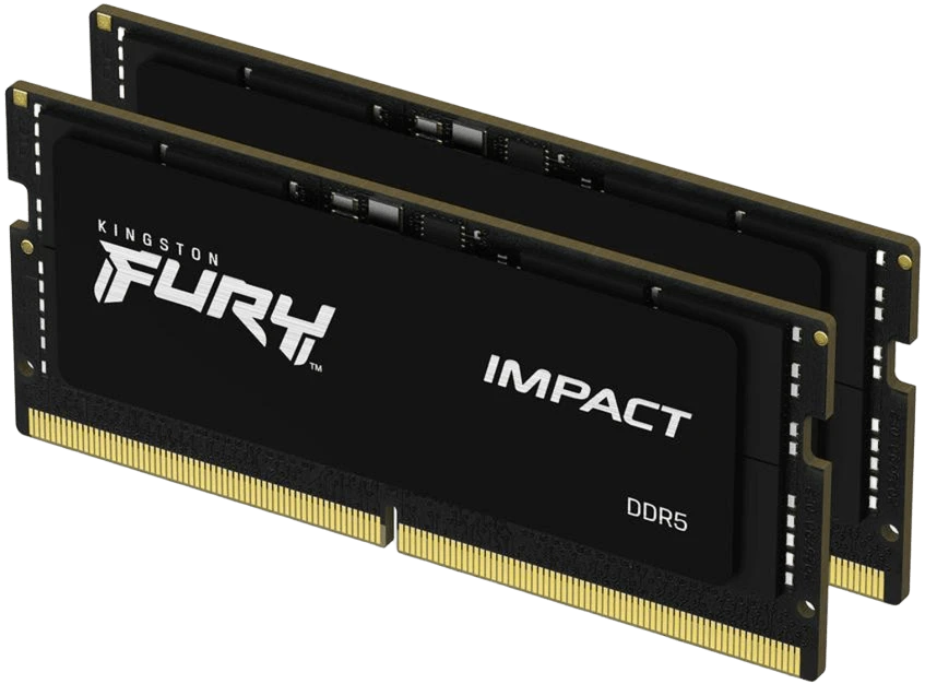 DDR5 32GB (2x16GB) 5600 MHz SO-DIMM Kingston FURY (KF556S40IBK2-32) Оперативна пам'ять image 1