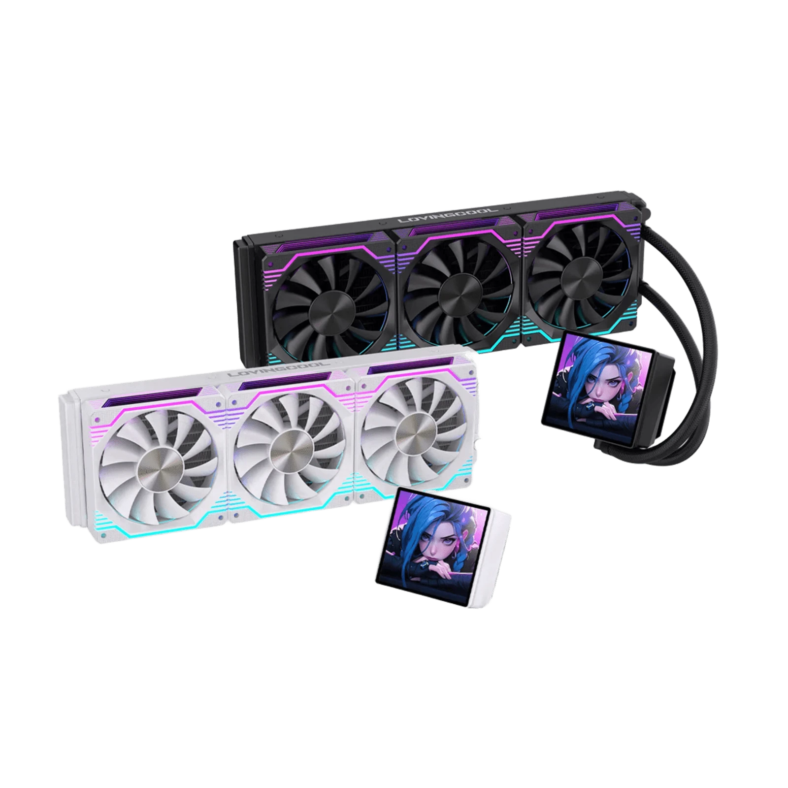 Водяне охолодження LovinCool 360 Black Без вентиляторів (DP-360-04) Охолодження image 3
