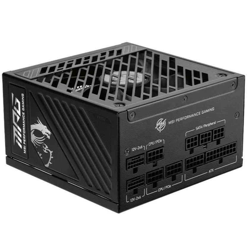 Блок живлення MSI MPG A1250GS PCIE5 1250W Блоки живлення image 3