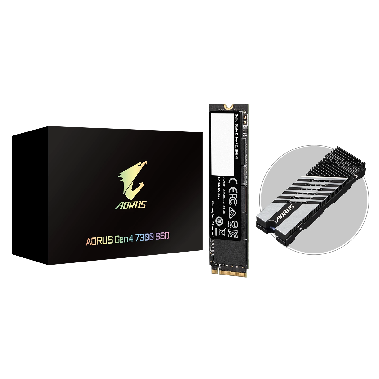 M.2 NVMe 2Tb Gigabyte AORUS Gen4 7300 (AG4732TB) Накопичувачі image 2