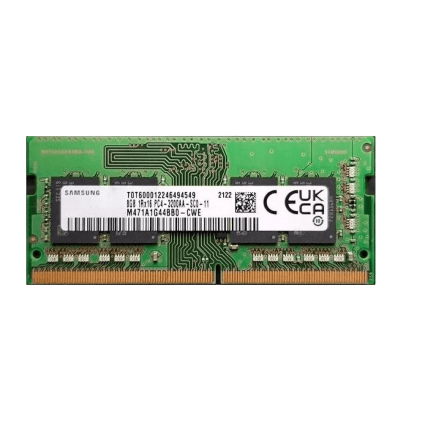 DDR4 8Gb 3200MHz Samsung Sodimm Оперативна пам'ять image 1