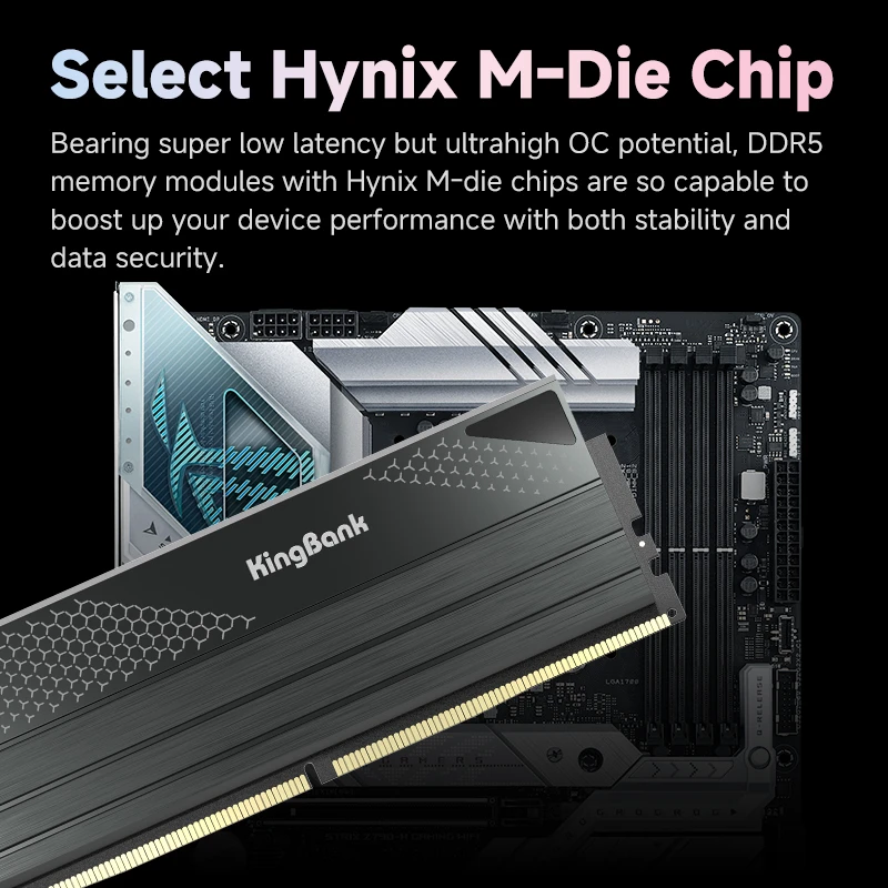 DDR5 48GB (2x24) 8000Mhz KingBank (K5.01.FPM5KM9501) Оперативна пам'ять image 2