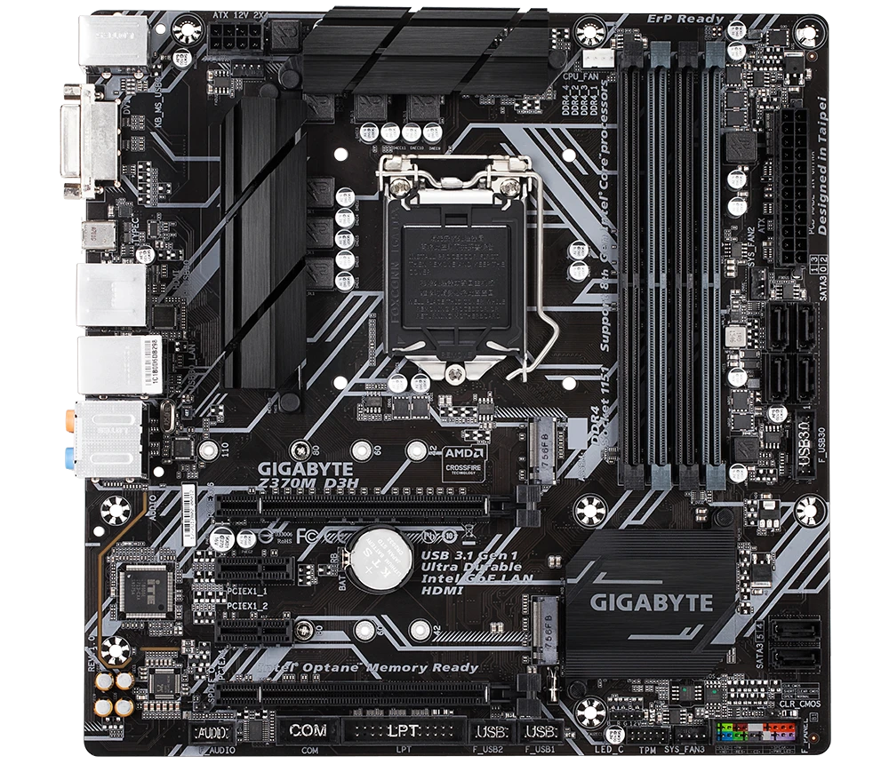 GIGABYTE Z370M D3H Материнські плати image 3