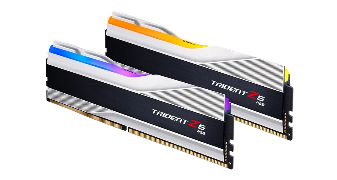 DDR5 32GB (2x16) 5600MHz G.Skill Trident Z5 Silver (F5-5600J4040C16GX2-TZ5S) Оперативна пам'ять image 2
