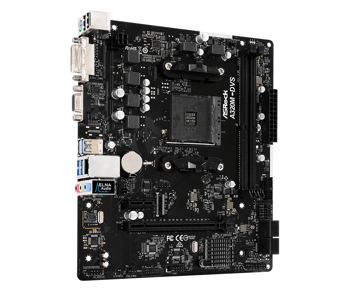ASRock A320M-DVS R3.0 Материнські плати image 3