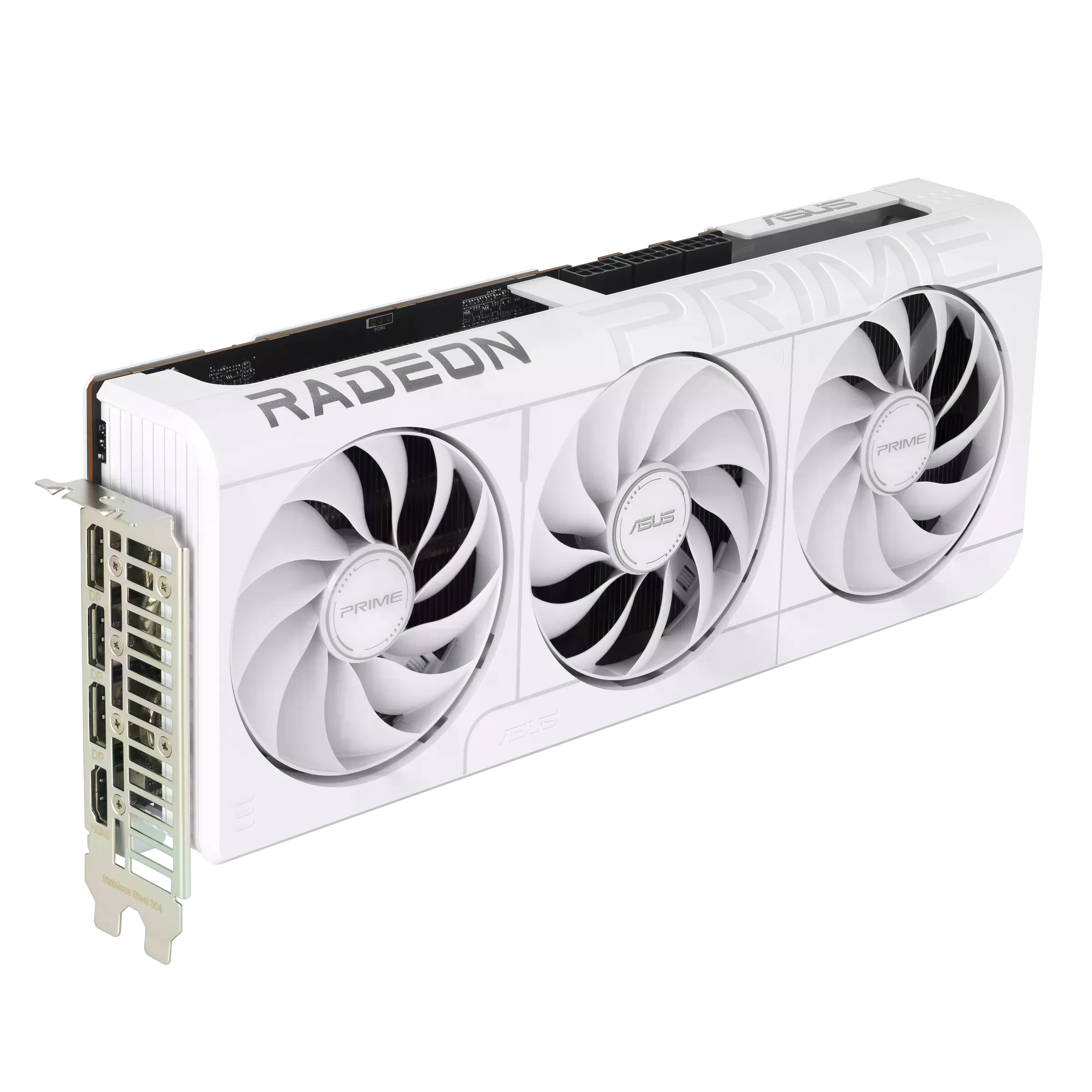 AMD Radeon Asus RX 9070 XT 16GB PRIME OC WHITE  (PRIME-RX9070XT-O16G-WHITE) Відеокарти image 4