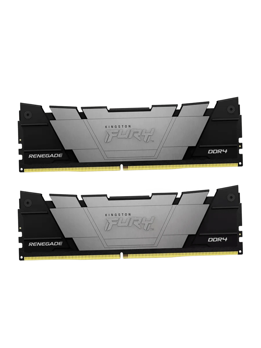 DDR4 32Gb (2x16) 3200MHz Kingston Renegade Black (KF432C16RB12K2/32) Оперативна пам'ять image 1