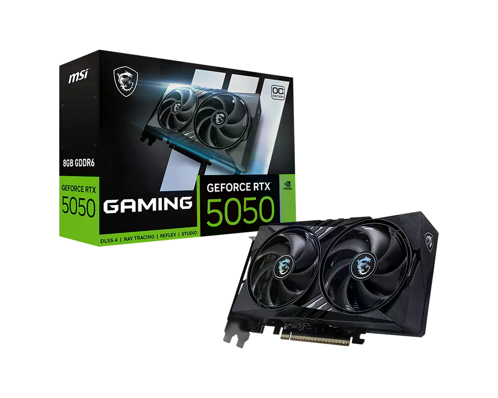 MSI RTX 5050 8GB Gaming OC (GeForce RTX 5050 8G GAMING OC) Відеокарти image 1