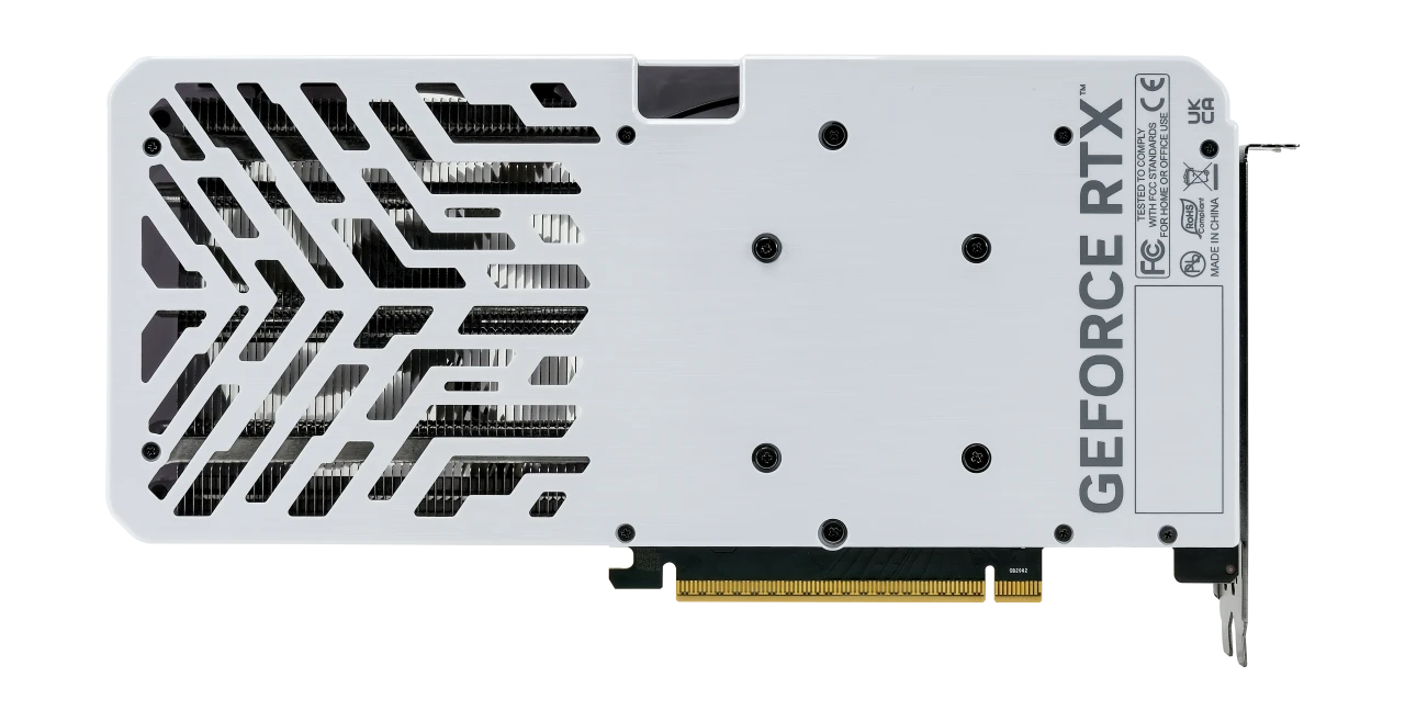 Palit RTX 5060 Ti 8GB White OC (NE7506TU19P1-GB2062M) Відеокарти image 5