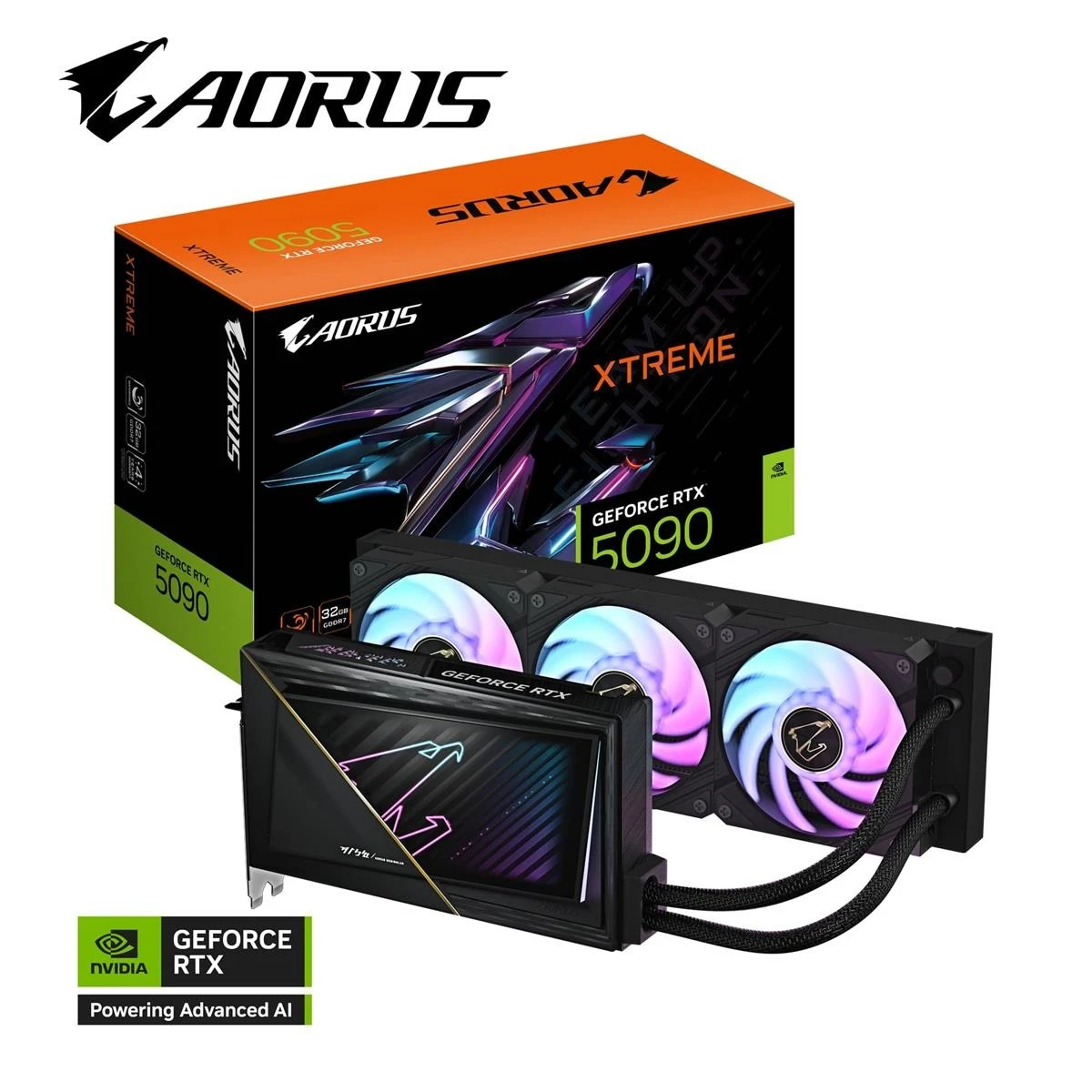 Gigabyte RTX 5090 32GB Aorus Xtreme Waterforce (GV-N5090AORUSX W-32GD) Відеокарти image 7