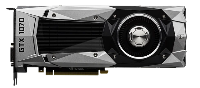 Nvidia GTX 1070 8Gb Founders Edition (900-1G411-0020-000) Відеокарти image 1