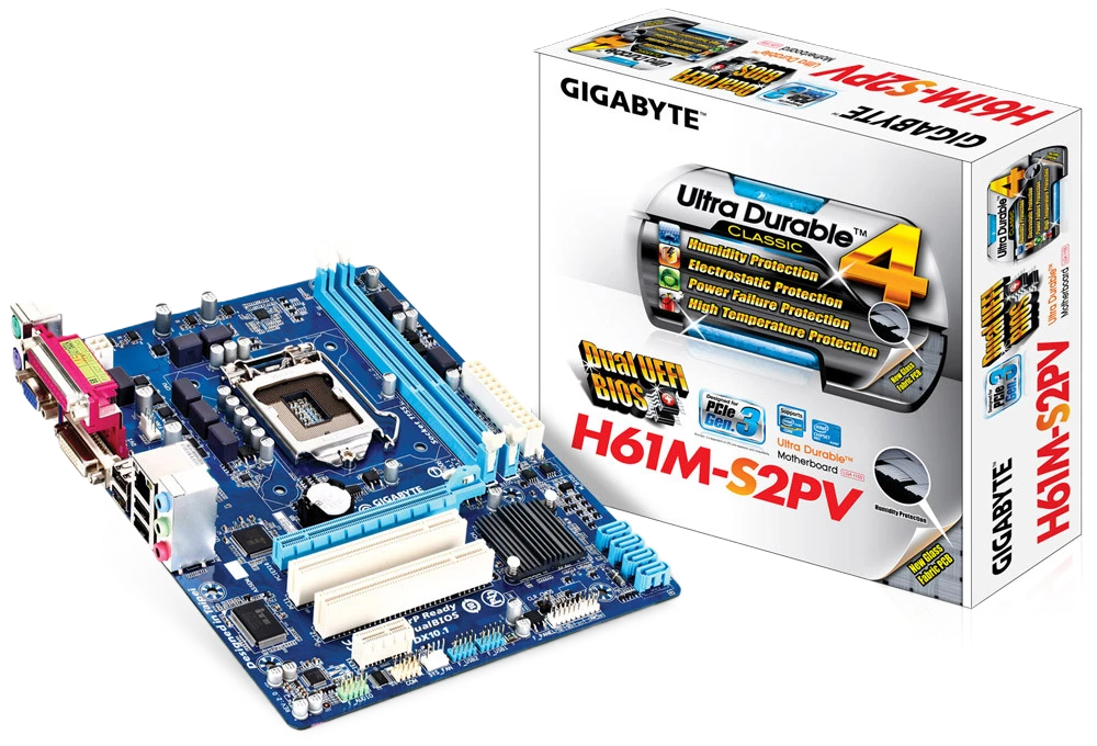 GIGABYTE GA-H61M-S2PV Материнські плати image 1