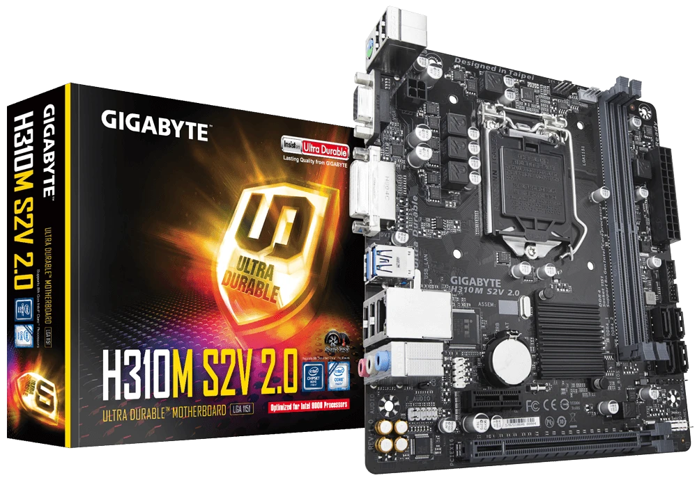 GIGABYTE H310M S2V 2.0 Материнські плати image 1