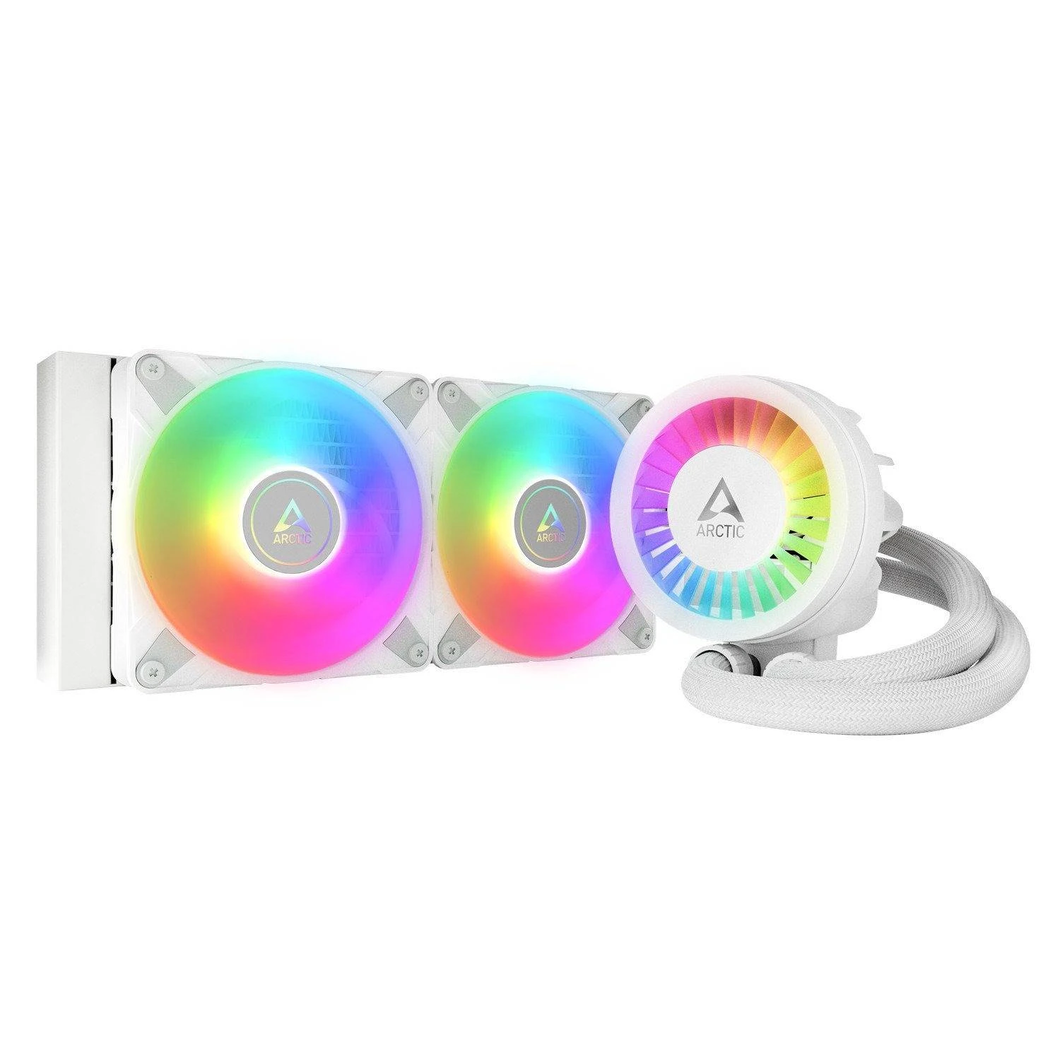 Водяне охолодження Arctic Liquid Freezer III 240 A-RGB White (ACFRE00150A) Охолодження image 1