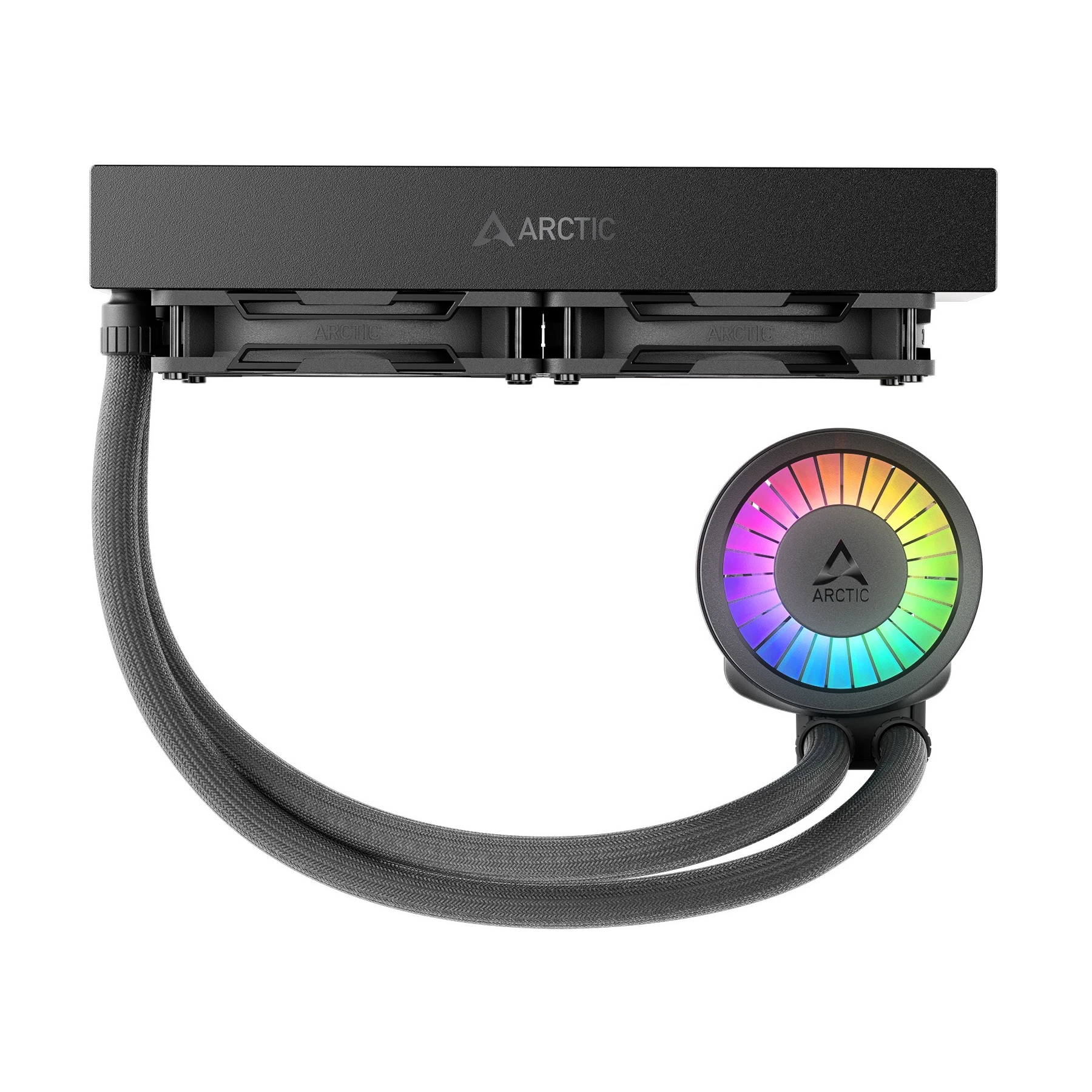 Водяне охолодження Arctic Liquid Freezer III Pro 240 A-RGB Black (ACFRE00182A) Охолодження image 2