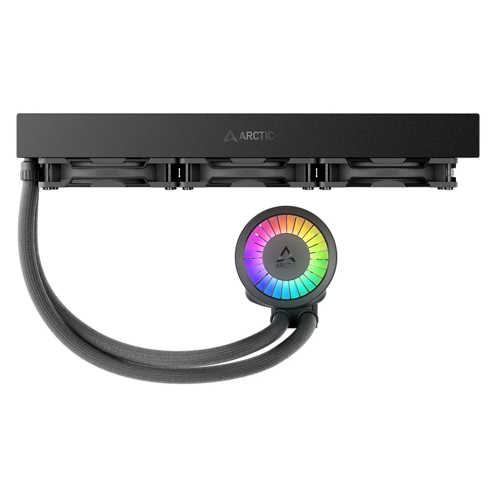 Водяне охолодження Arctic Liquid Freezer III Pro 360 A-RGB Black (ACFRE00184A) Охолодження image 3