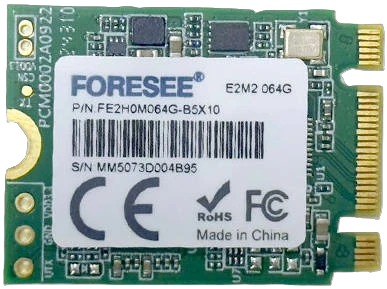 M.2 Sata 64GB FORESEE (FE2H0M064-B5X10) Накопичувачі image 1