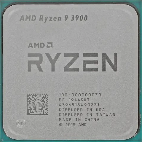 Процесор AMD Ryzen 9 3900 (100-000000070) Процесори image 1