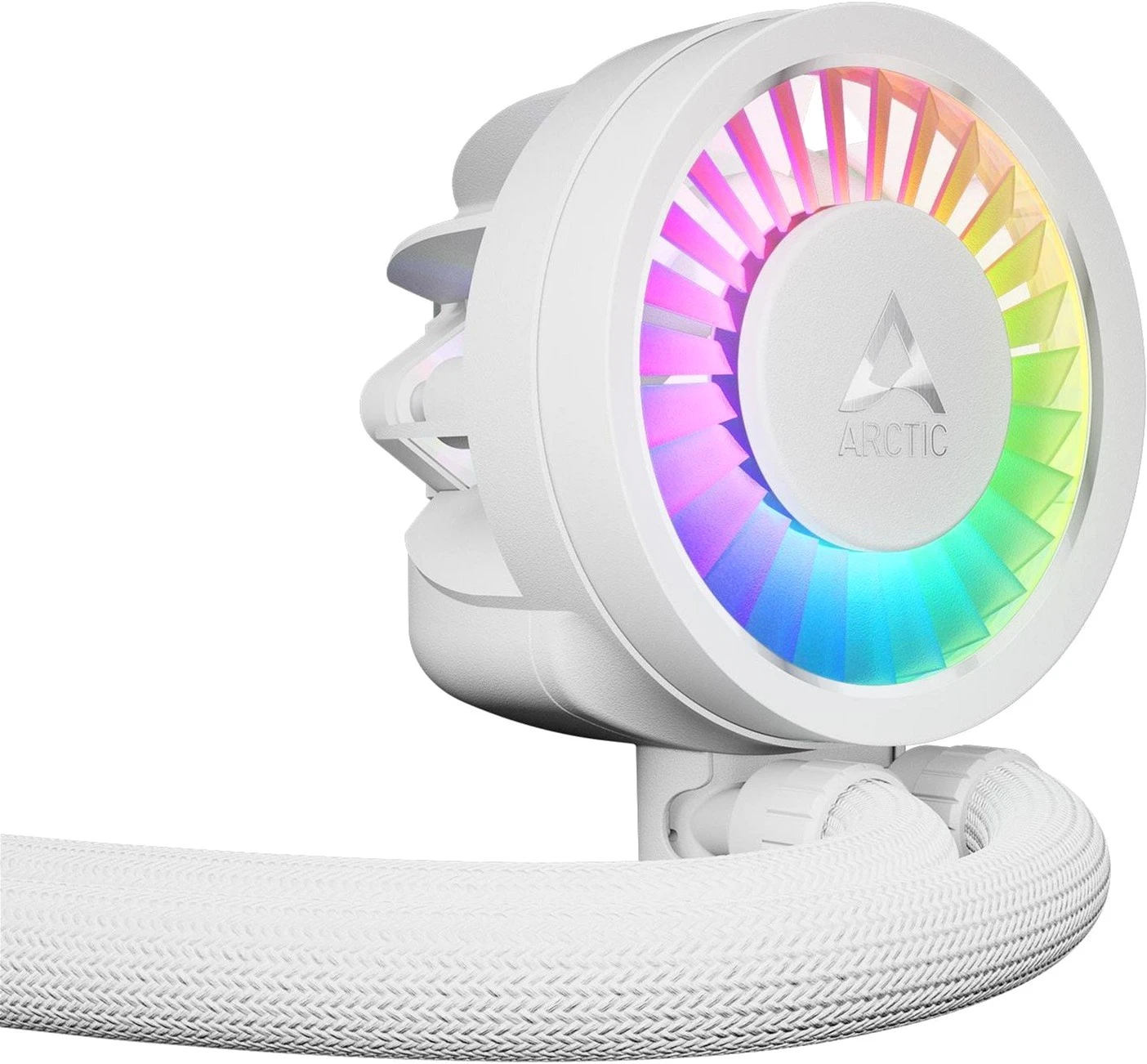 Водяне охолодження Arctic Liquid Freezer III Pro 420 White A-RGB (ACFRE00189A) Охолодження image 3