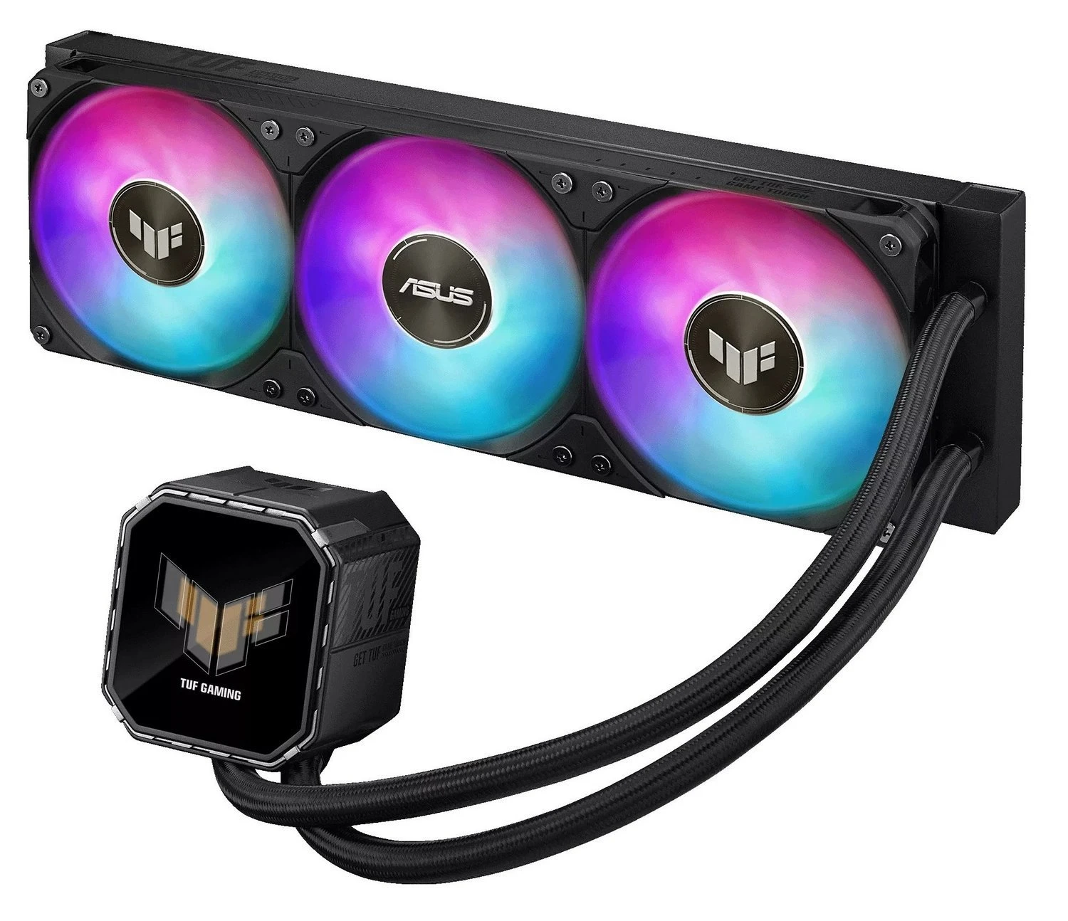Водяне охолодження ASUS  TUF Gaming LC III 360 ARGB LCD (90RC01A1-B0EAY0) Охолодження image 1