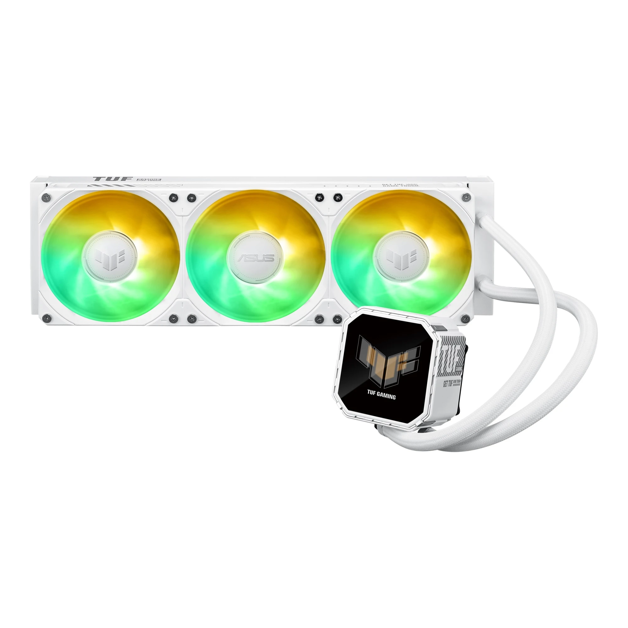 Водяне охолодження ASUS TUF Gaming LC III 360 ARGB LCD White (90RC01A2-B0EAY0) Охолодження image 1