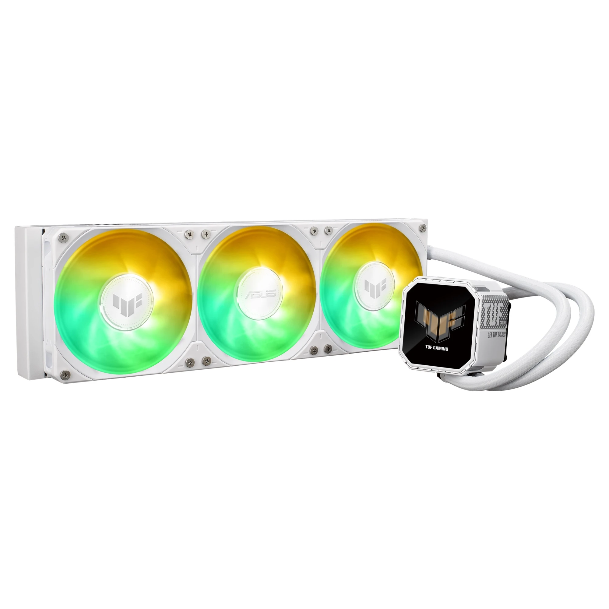 Водяне охолодження ASUS TUF Gaming LC III 360 ARGB LCD White (90RC01A2-B0EAY0) Охолодження image 3