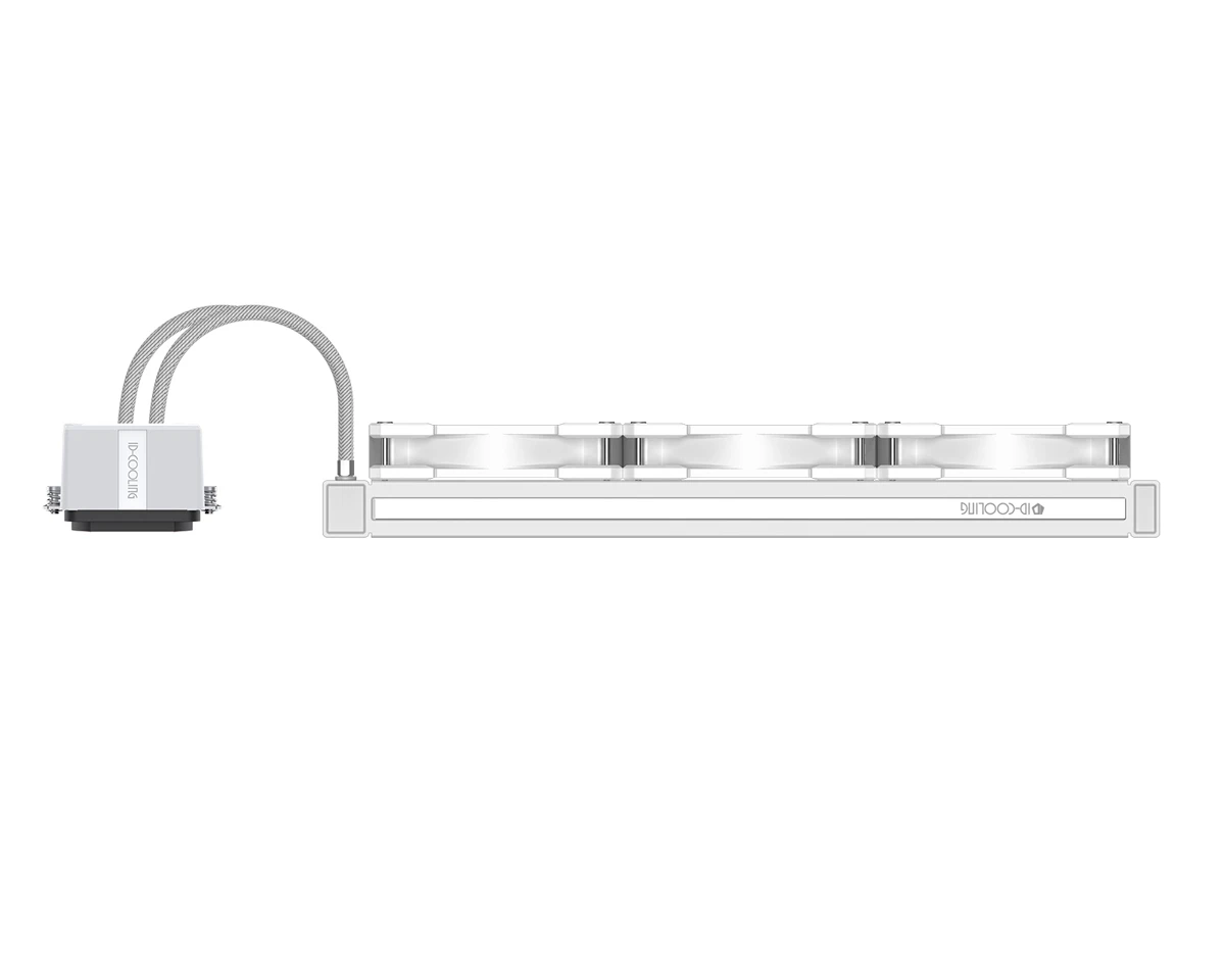 Водяне охолодження ID-COOLING Dashflow 360 Basic White Охолодження image 4