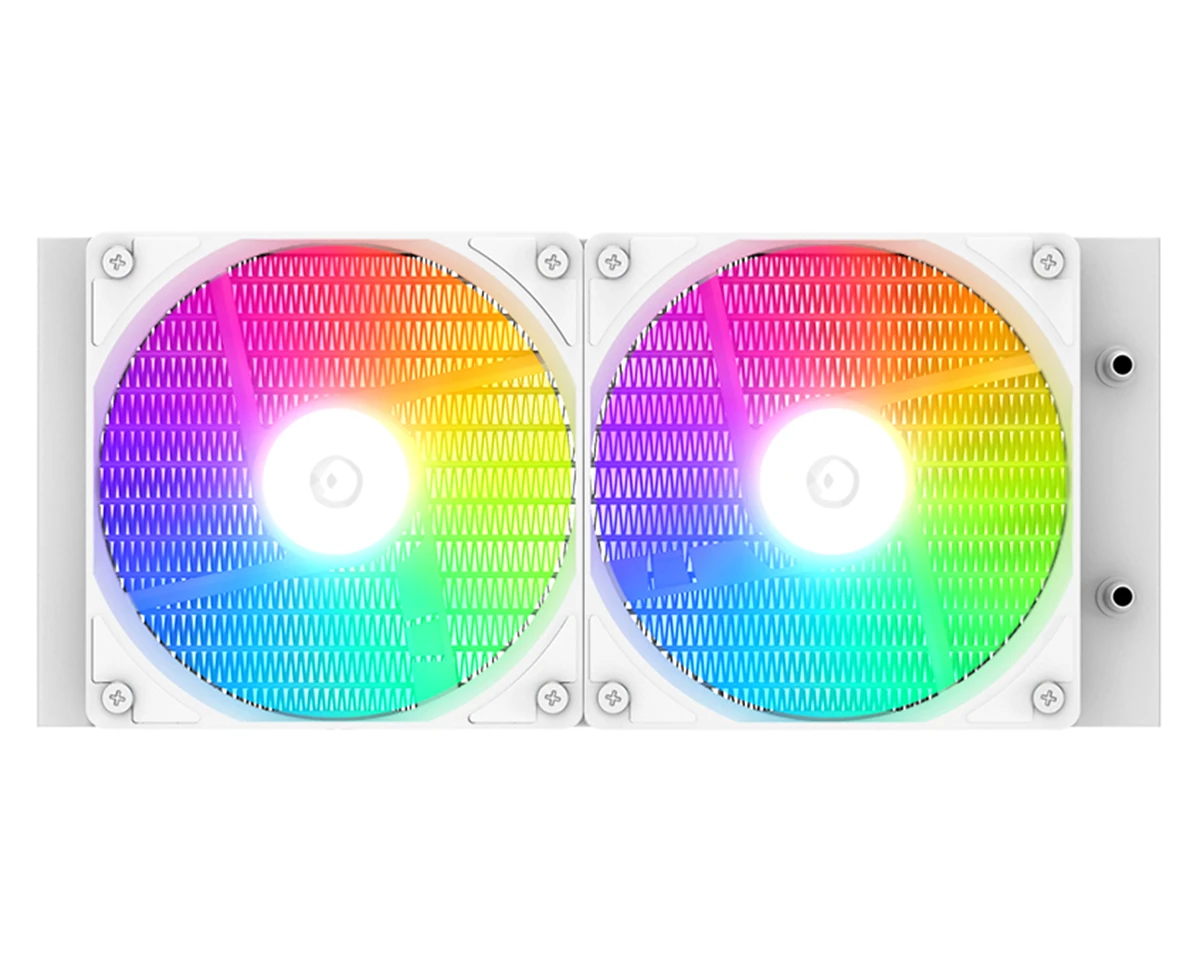 Водяне охолодження ID-COOLING Space LCD SL240 XE White Охолодження image 4