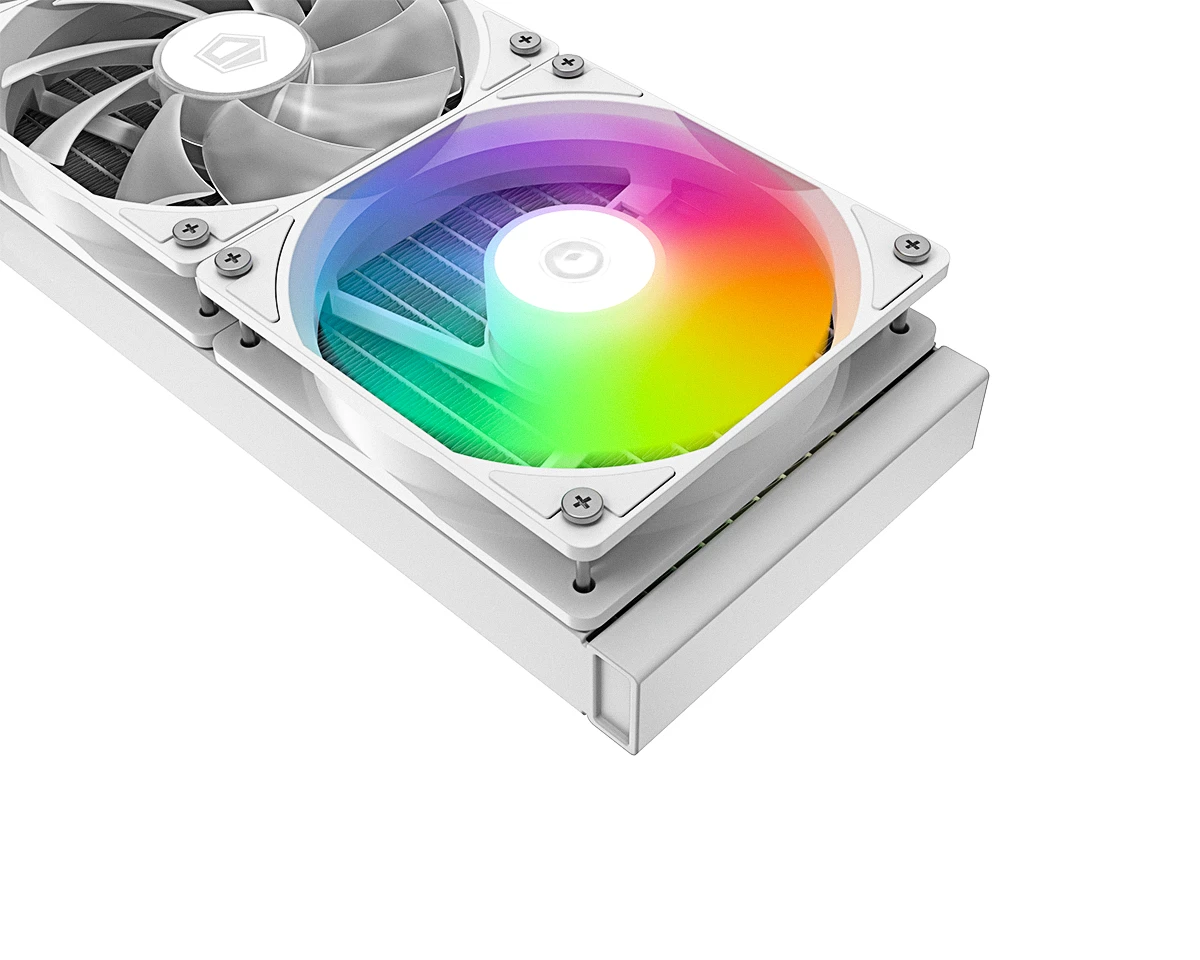 Водяне охолодження ID-COOLING Space LCD SL240 XE White Охолодження image 3