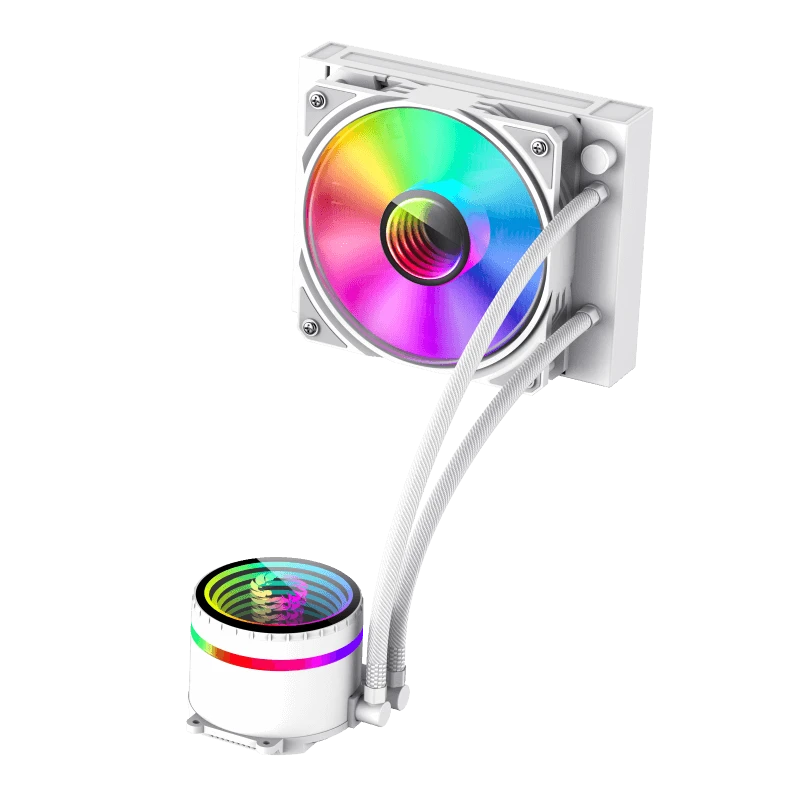 Водяне охолодження GAMEMAX Iceburg 120 White infinity Охолодження image 2
