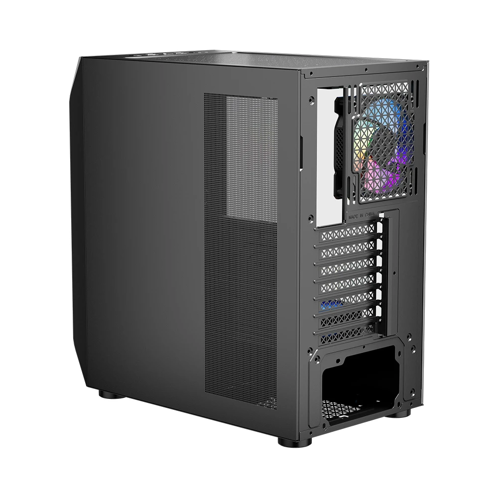 Корпус 1stPlayer AY7-BK-4F1 Black без БЖ Корпуси image 4