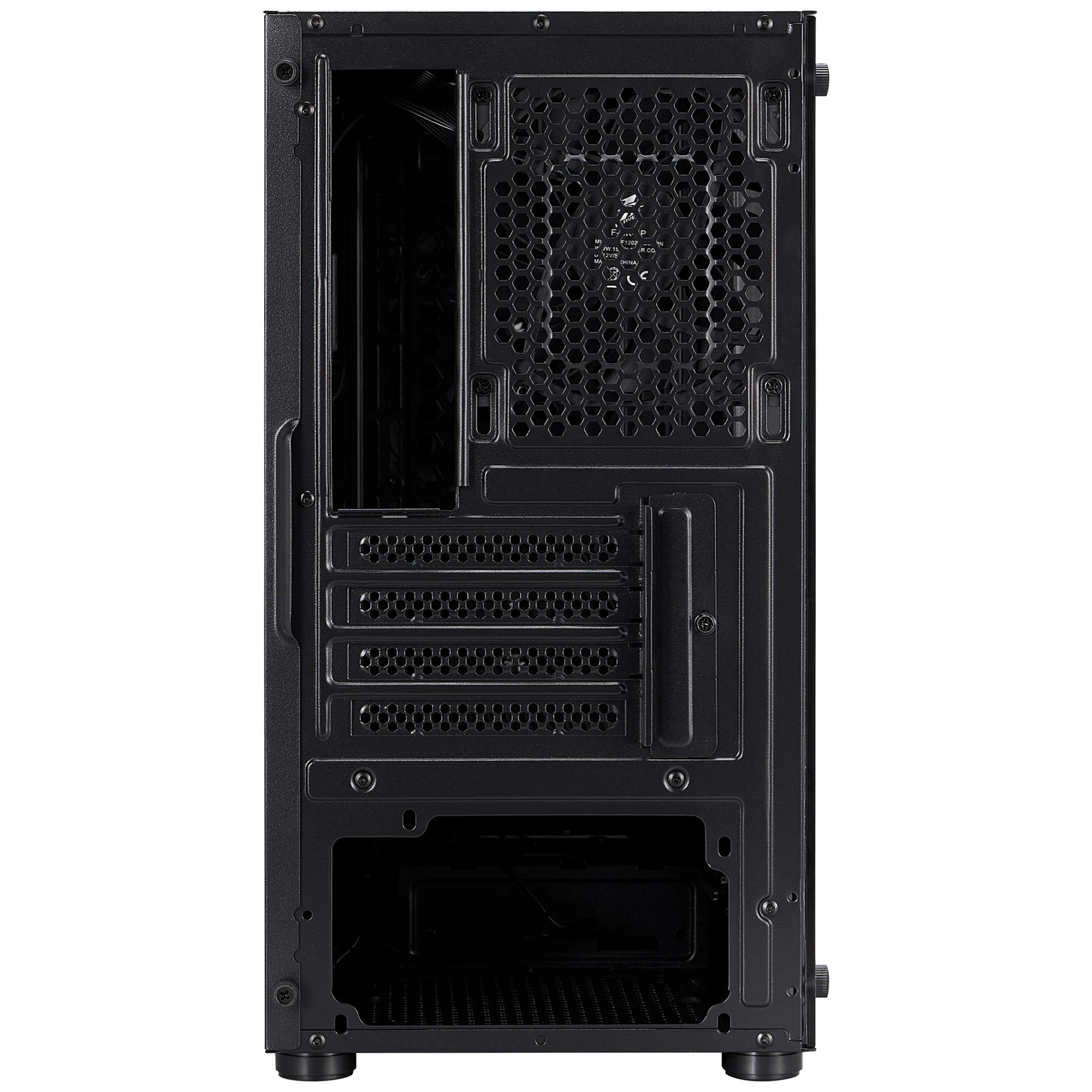 Корпус 1stPlayer B5-M-BK-3F Black Корпуси image 2