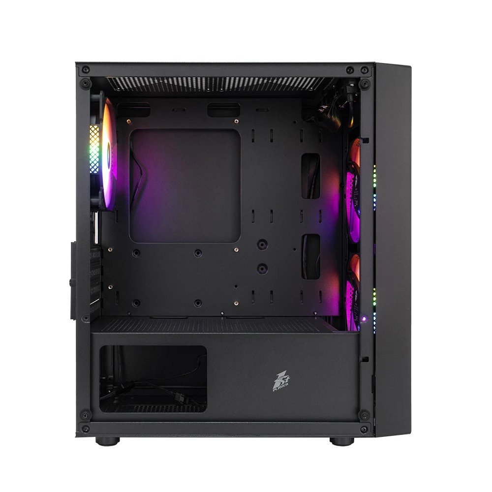 Корпус 1stPlayer BS-2-BK-3F1 Black без БЖ Корпуси image 2