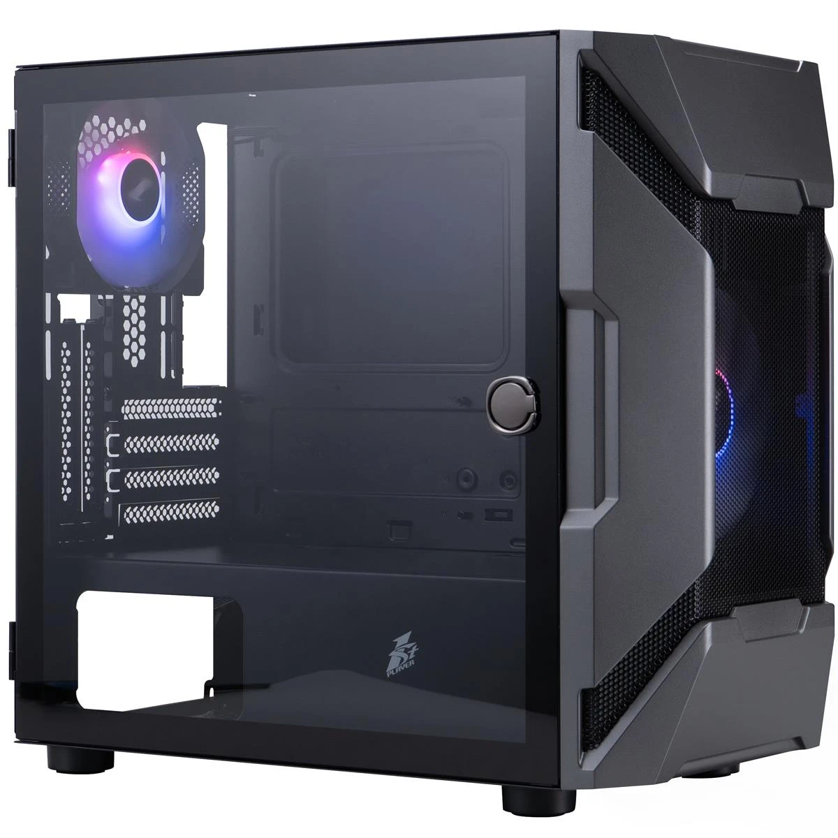Корпус 1stPlayer D3-A-BK-1F7-14-1F7 Black без БЖ Корпуси image 3