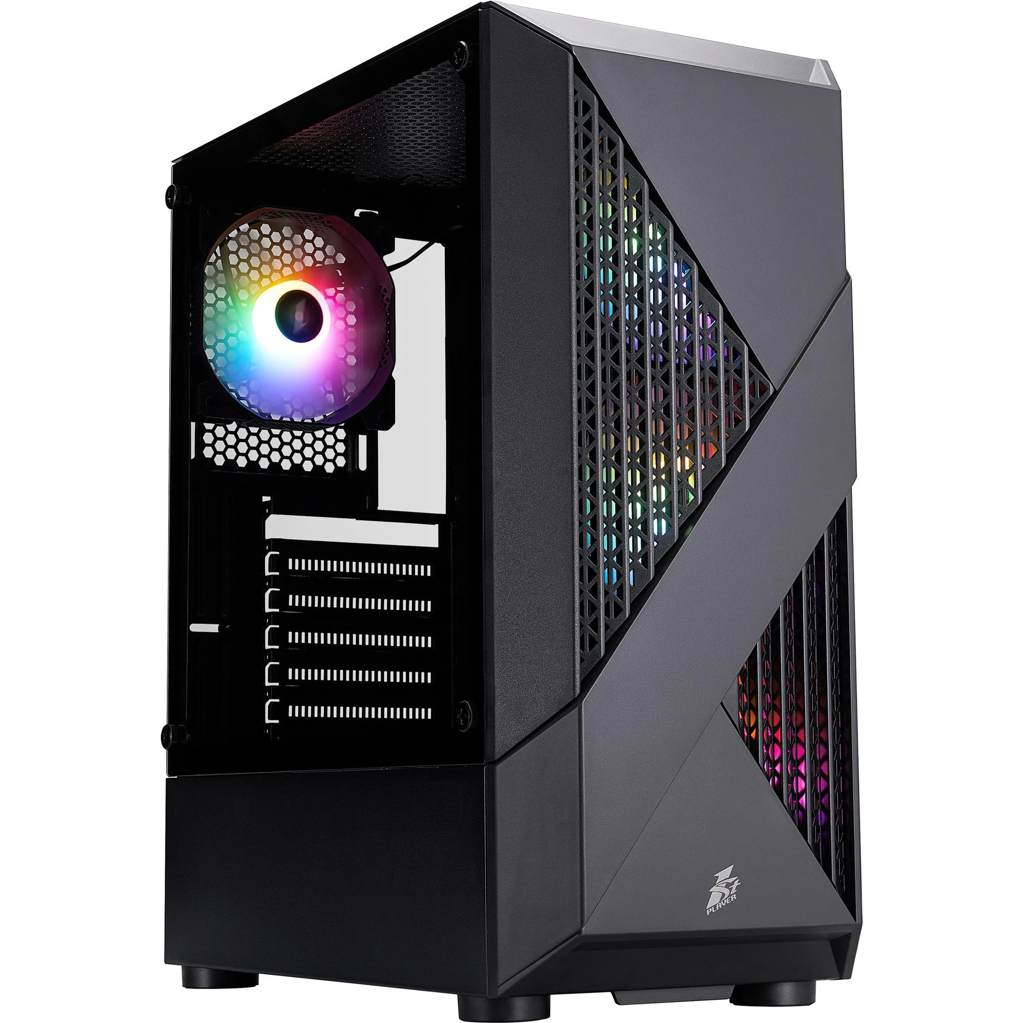 Корпус 1stPlayer F3-A-BK-4F1 Black без БЖ Корпуси image 1