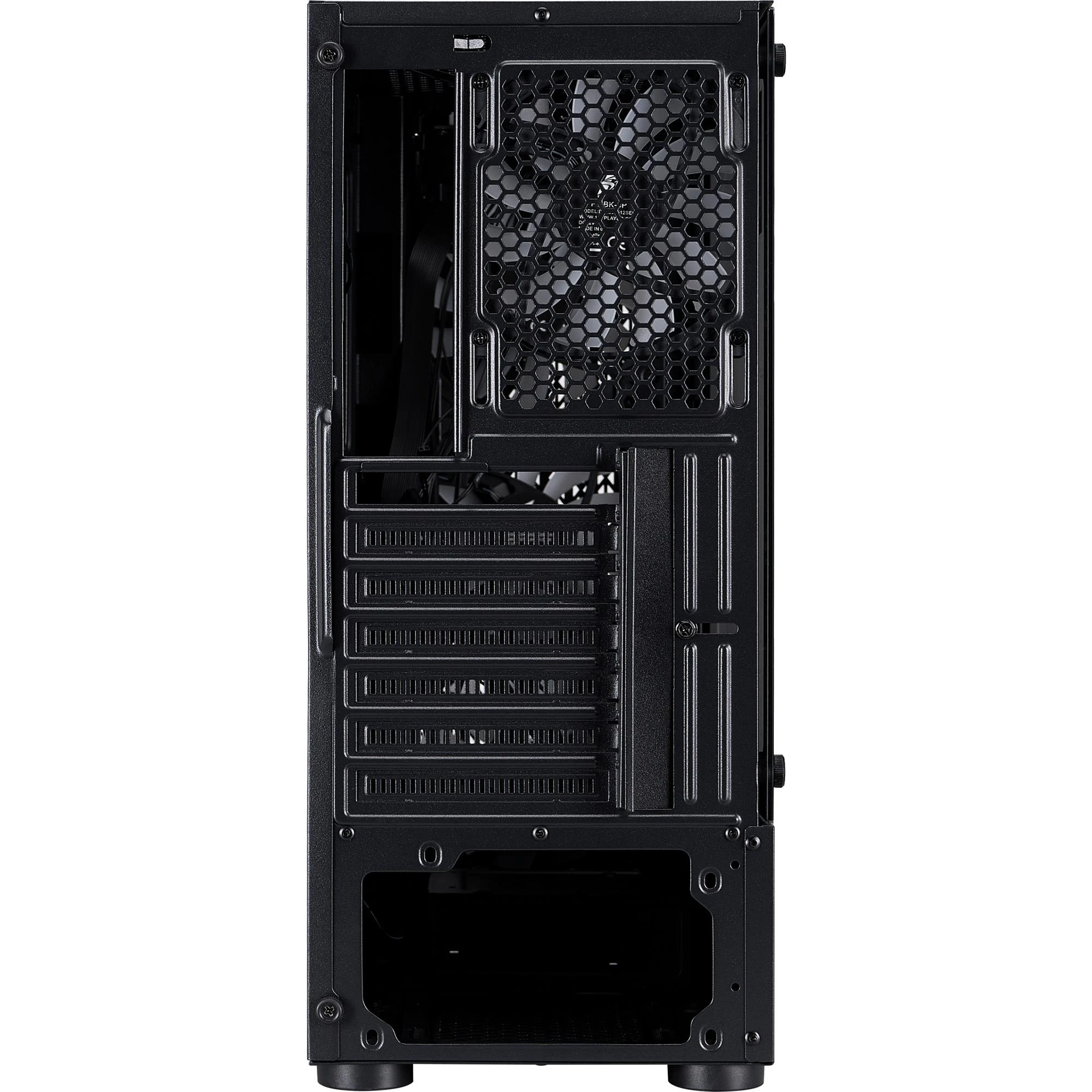 Корпус 1stPlayer F3-A-BK-4F1 Black без БЖ Корпуси image 2