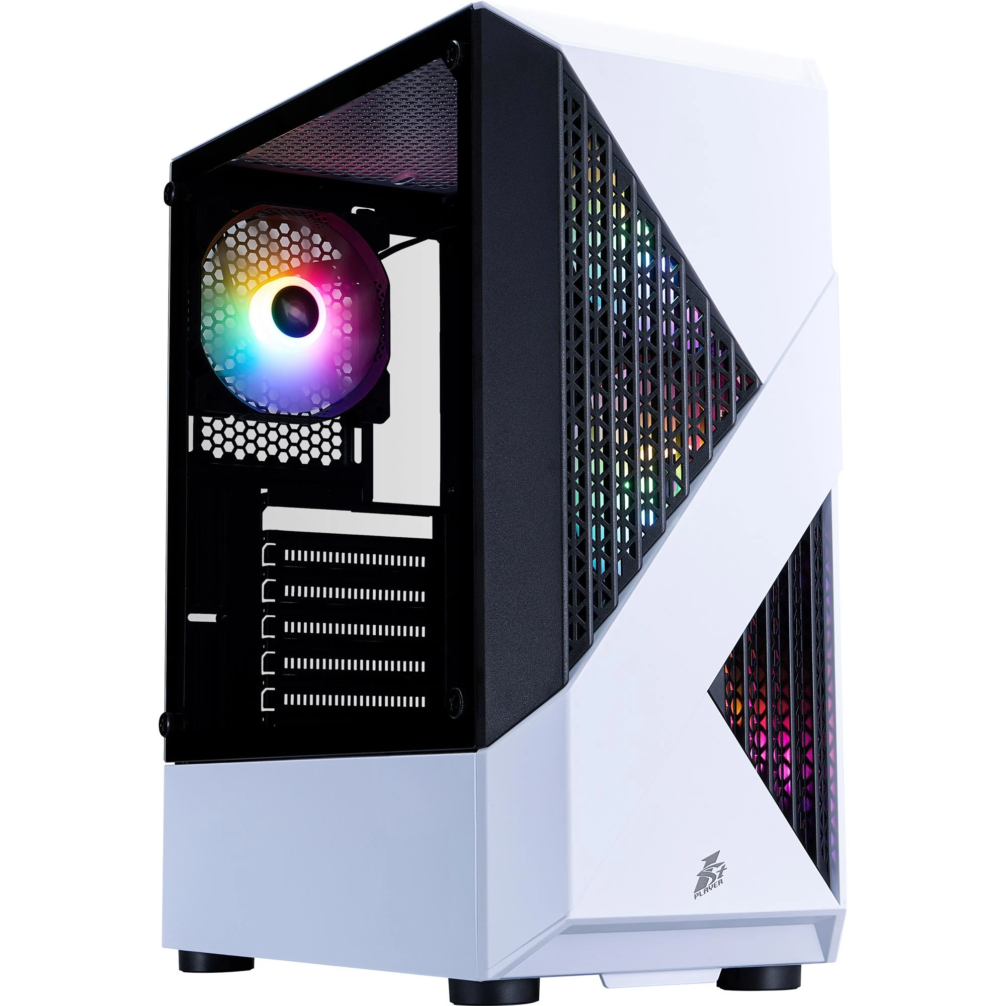 Корпус 1stPlayer F3-A-WH-4F1 White без БЖ Корпуси image 1
