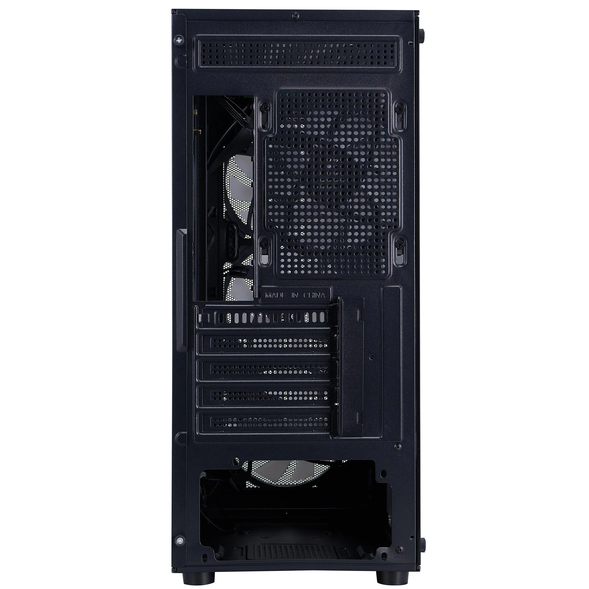 Корпус 1stPlayer FD3-M-BK-4F7 Black Корпуси image 2