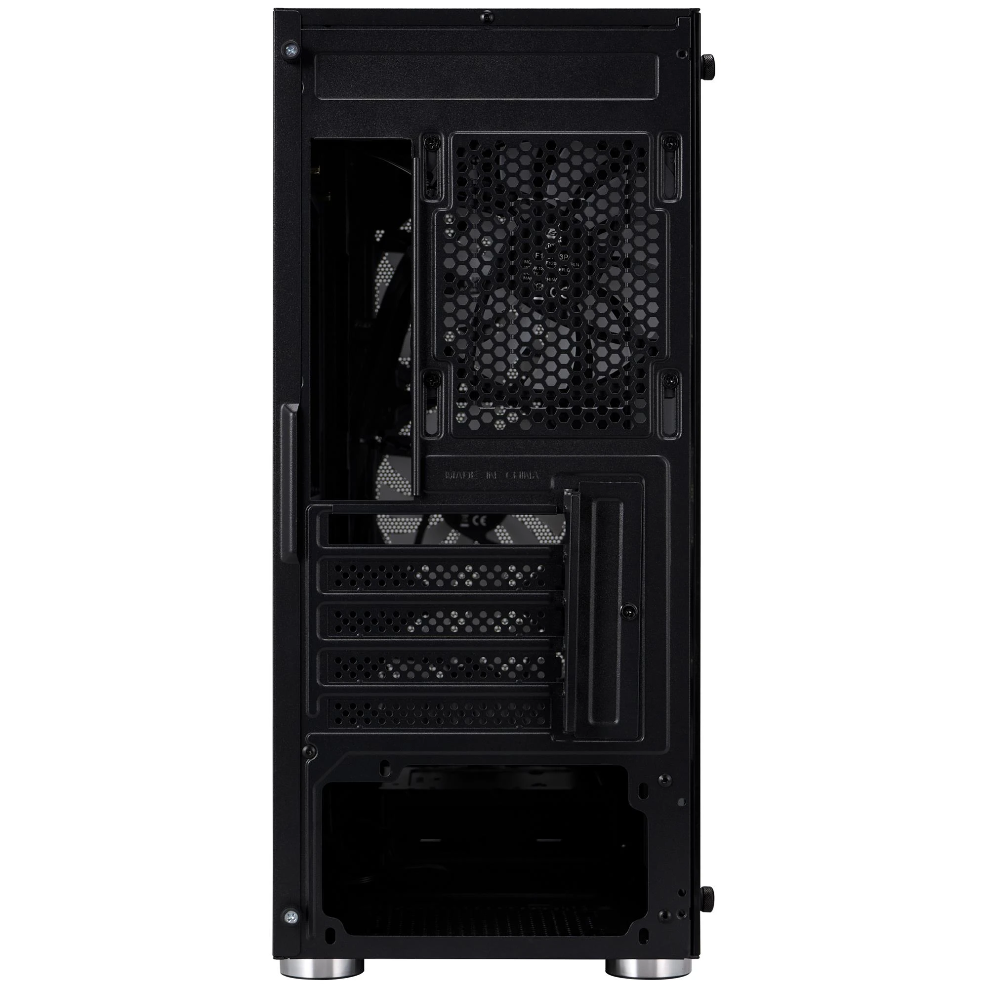 Корпус 1stPlayer FD5-M-BK-4F1 Black без БЖ Корпуси image 3