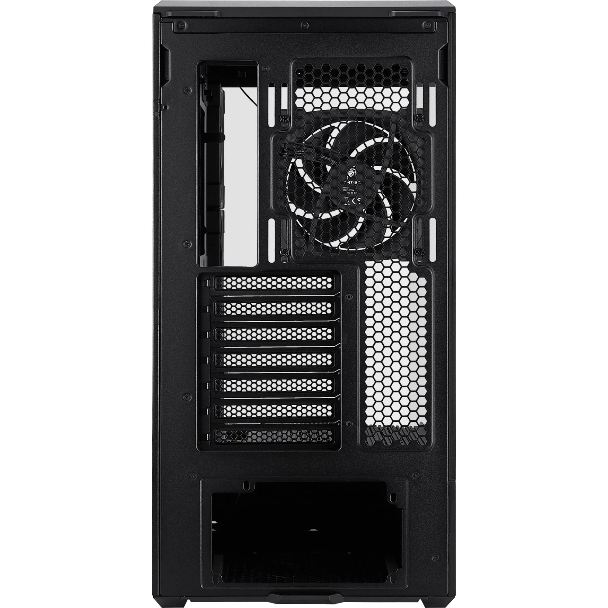 Корпус 1stPlayer GM7-BK-3FN7R-1FN7 Black Корпуси image 2